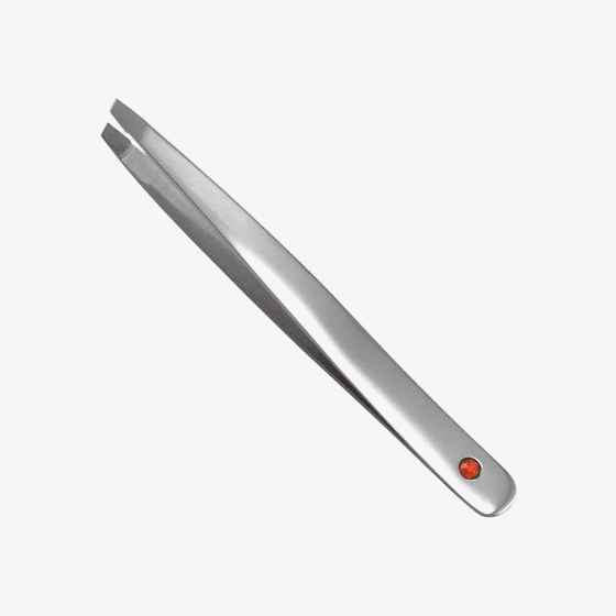 Slant Tip Tweezers with Diamond